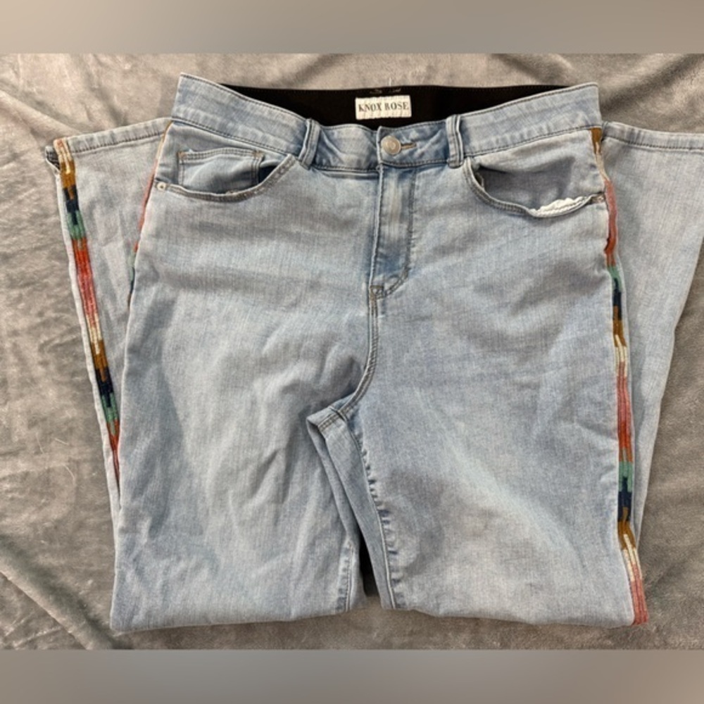 Knox Rose Aztec Denim